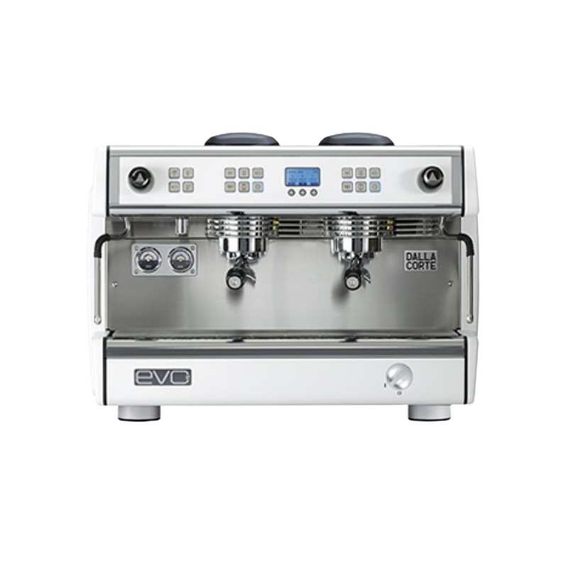 Dalla Corte Evo 2 Espresso Kahve Makinesi, 2 Gruplu, Beyaz